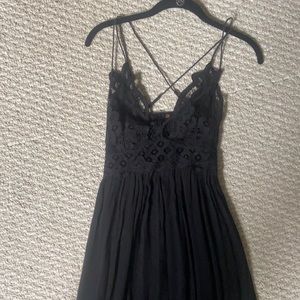 Free people size small black dress